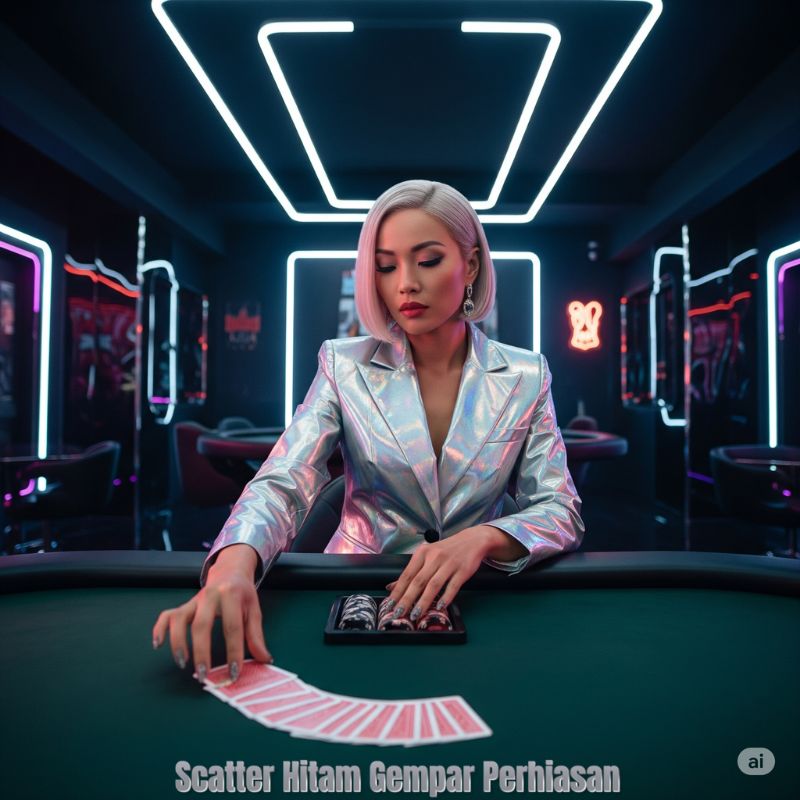 Scatter Hitam Gempar Perhiasan